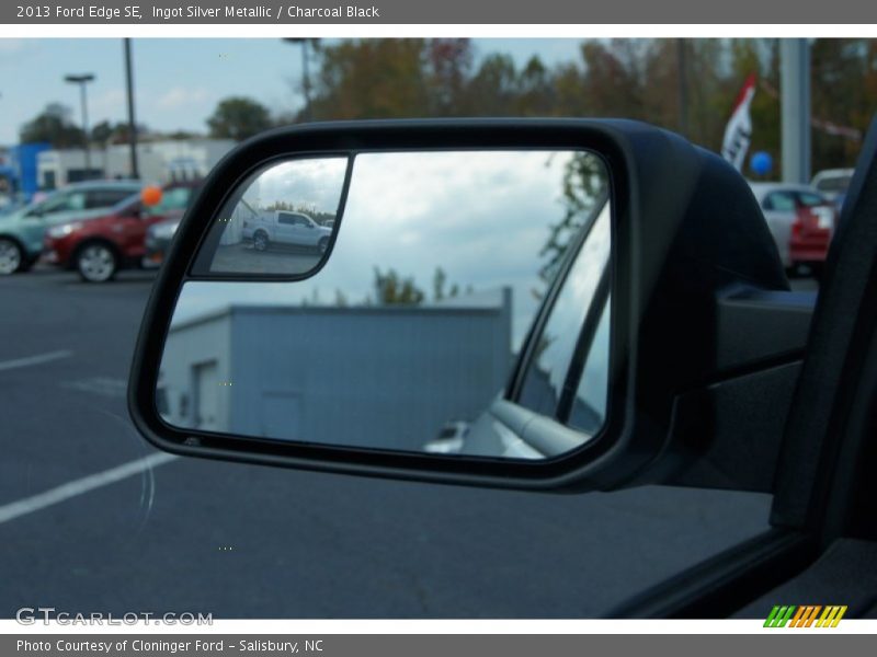 Ingot Silver Metallic / Charcoal Black 2013 Ford Edge SE