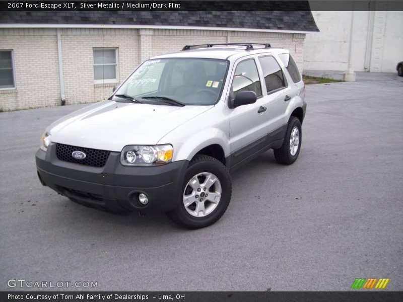 Silver Metallic / Medium/Dark Flint 2007 Ford Escape XLT