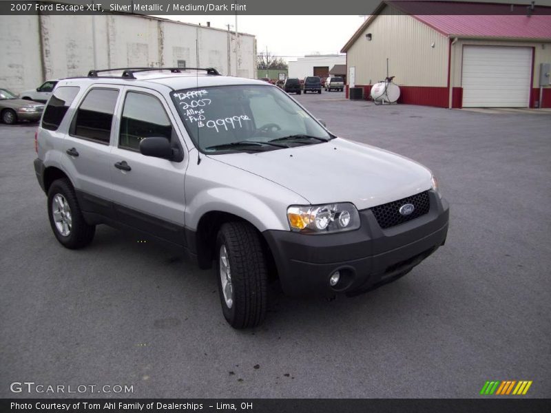 Silver Metallic / Medium/Dark Flint 2007 Ford Escape XLT