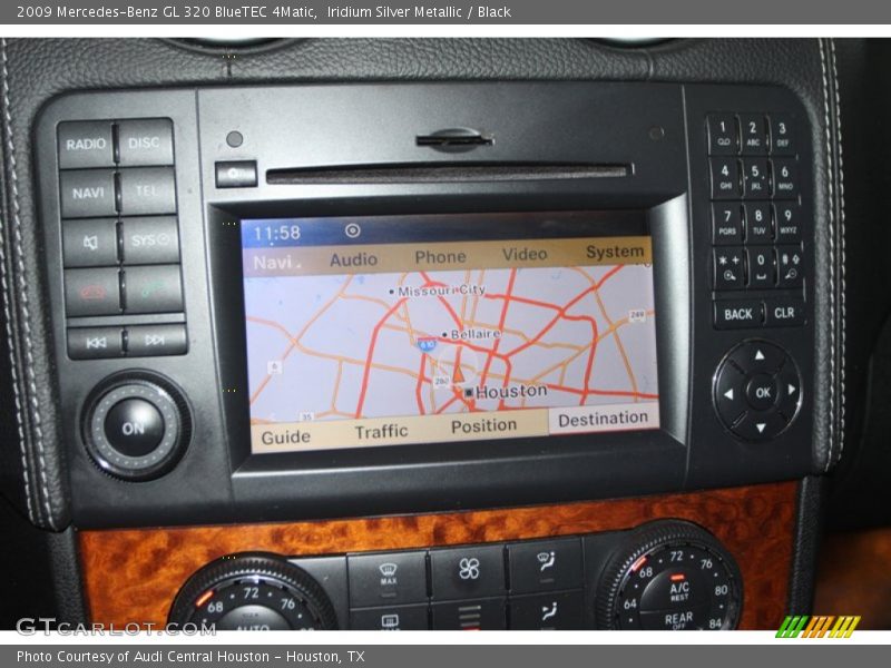 Iridium Silver Metallic / Black 2009 Mercedes-Benz GL 320 BlueTEC 4Matic