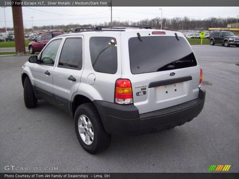 Silver Metallic / Medium/Dark Flint 2007 Ford Escape XLT