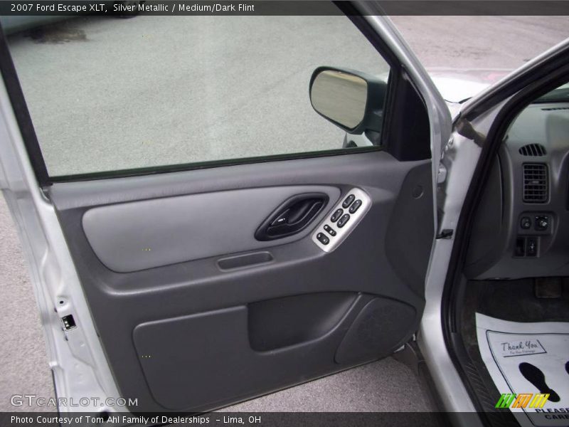 Silver Metallic / Medium/Dark Flint 2007 Ford Escape XLT