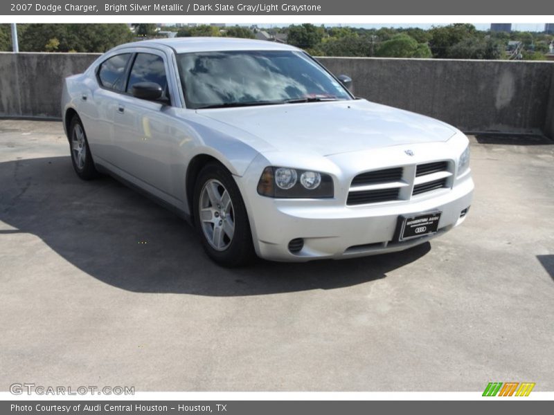 Bright Silver Metallic / Dark Slate Gray/Light Graystone 2007 Dodge Charger