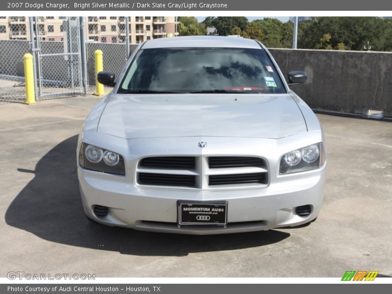 Bright Silver Metallic / Dark Slate Gray/Light Graystone 2007 Dodge Charger