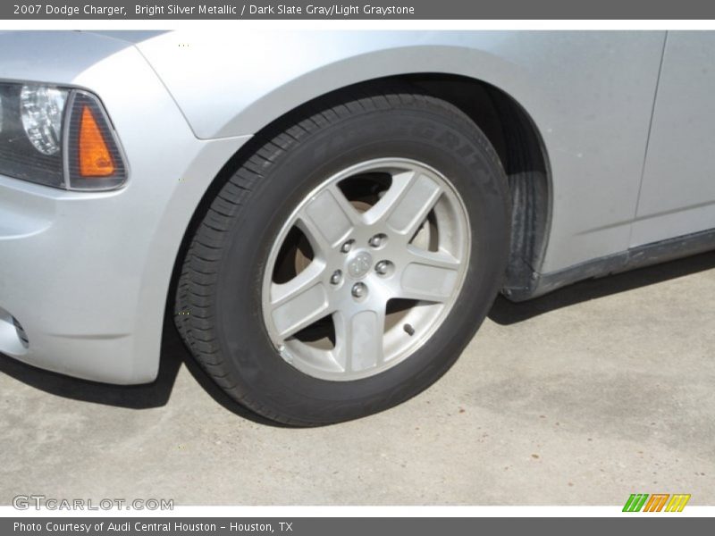 Bright Silver Metallic / Dark Slate Gray/Light Graystone 2007 Dodge Charger