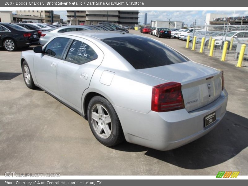 Bright Silver Metallic / Dark Slate Gray/Light Graystone 2007 Dodge Charger