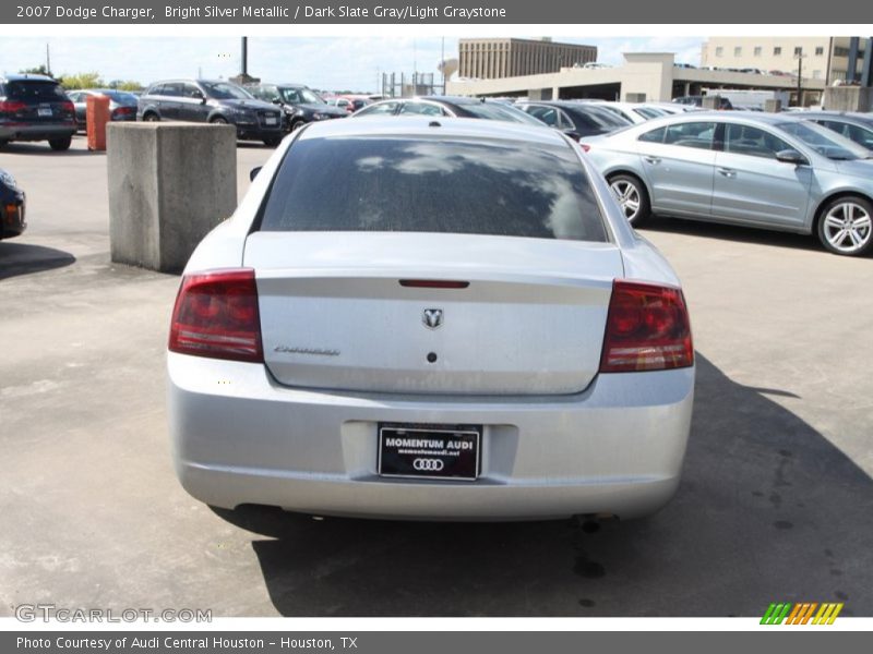 Bright Silver Metallic / Dark Slate Gray/Light Graystone 2007 Dodge Charger