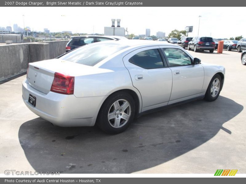 Bright Silver Metallic / Dark Slate Gray/Light Graystone 2007 Dodge Charger
