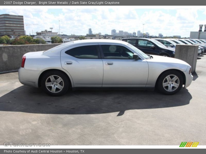 Bright Silver Metallic / Dark Slate Gray/Light Graystone 2007 Dodge Charger