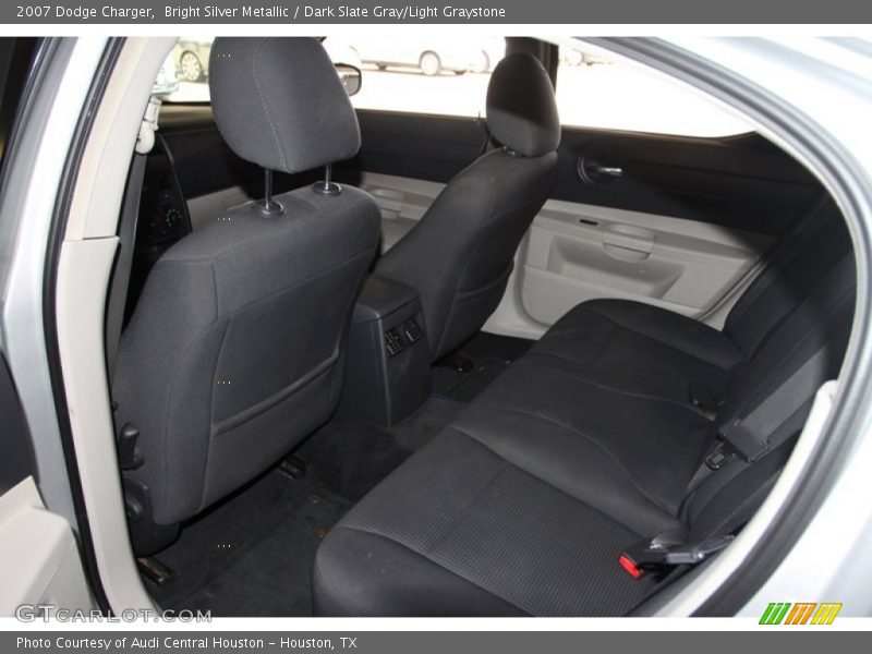 Bright Silver Metallic / Dark Slate Gray/Light Graystone 2007 Dodge Charger