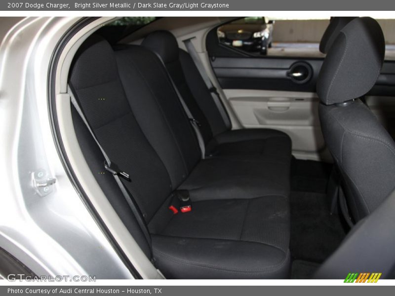 Bright Silver Metallic / Dark Slate Gray/Light Graystone 2007 Dodge Charger