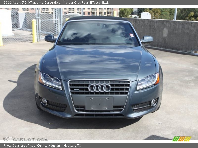 Meteor Grey Pearl Effect / Black 2011 Audi A5 2.0T quattro Convertible
