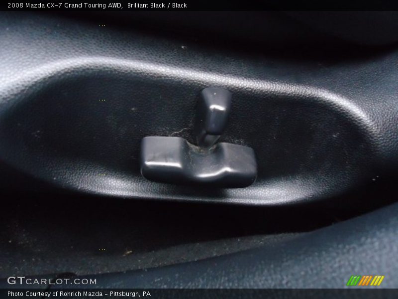 Brilliant Black / Black 2008 Mazda CX-7 Grand Touring AWD