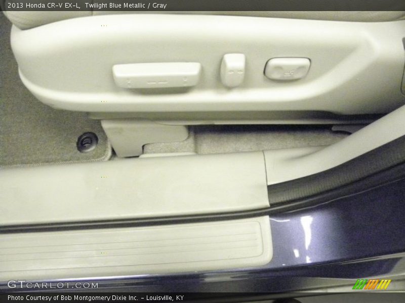 Twilight Blue Metallic / Gray 2013 Honda CR-V EX-L