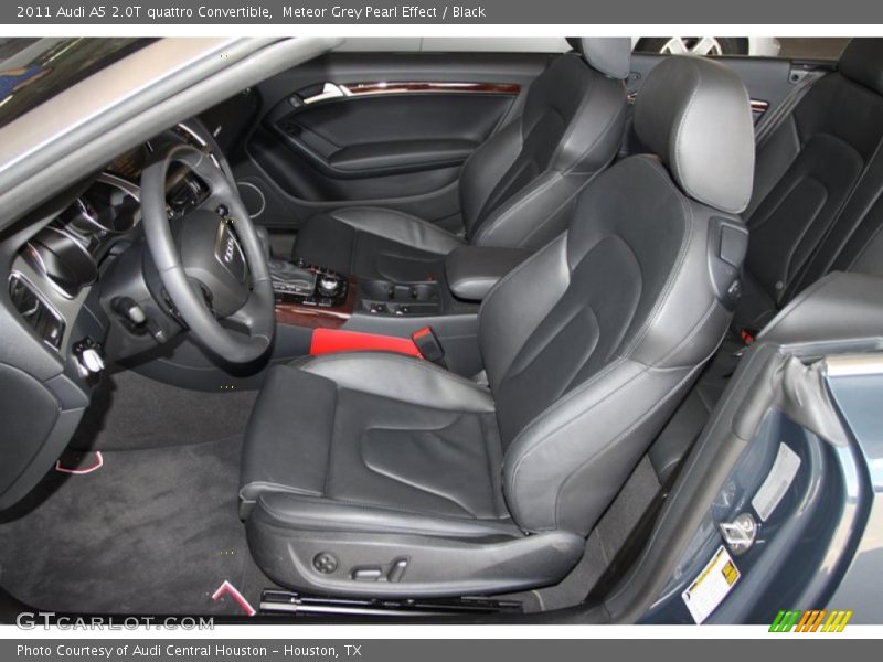 Meteor Grey Pearl Effect / Black 2011 Audi A5 2.0T quattro Convertible