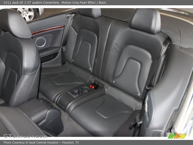 Meteor Grey Pearl Effect / Black 2011 Audi A5 2.0T quattro Convertible