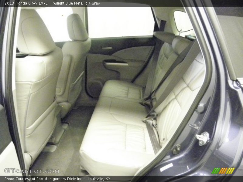 Twilight Blue Metallic / Gray 2013 Honda CR-V EX-L
