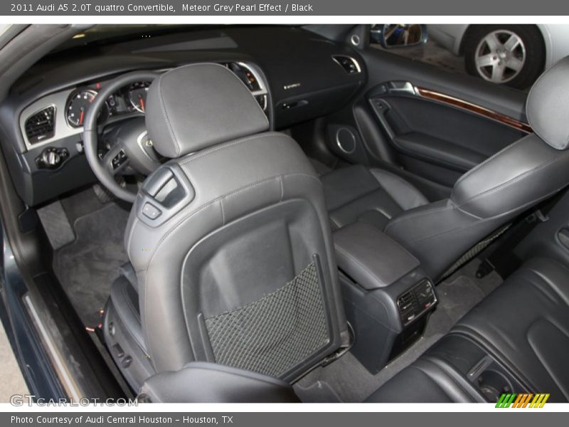 Meteor Grey Pearl Effect / Black 2011 Audi A5 2.0T quattro Convertible