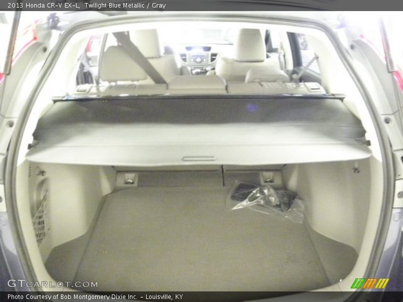 Twilight Blue Metallic / Gray 2013 Honda CR-V EX-L