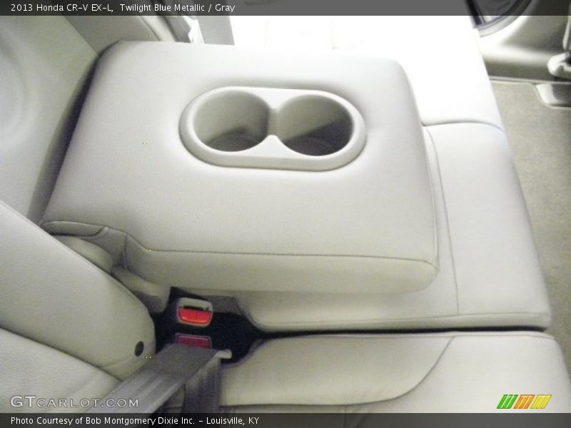 Twilight Blue Metallic / Gray 2013 Honda CR-V EX-L