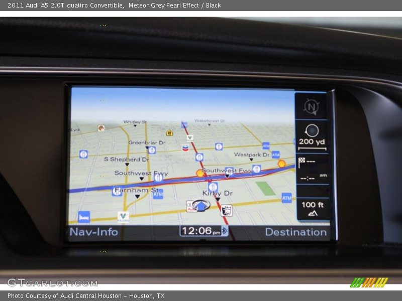 Meteor Grey Pearl Effect / Black 2011 Audi A5 2.0T quattro Convertible