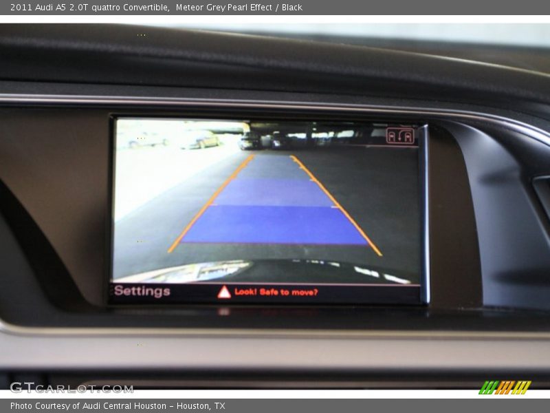 Meteor Grey Pearl Effect / Black 2011 Audi A5 2.0T quattro Convertible