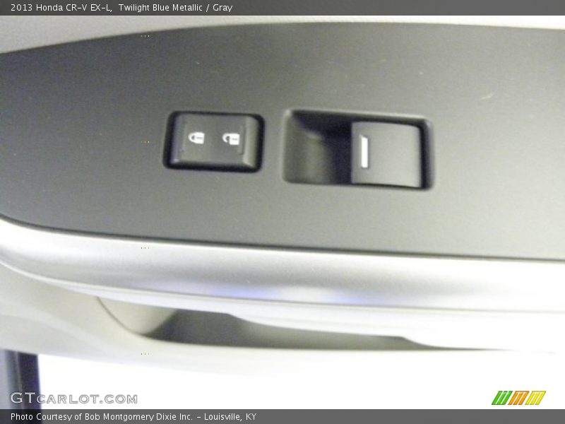 Twilight Blue Metallic / Gray 2013 Honda CR-V EX-L