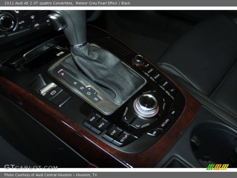 Meteor Grey Pearl Effect / Black 2011 Audi A5 2.0T quattro Convertible