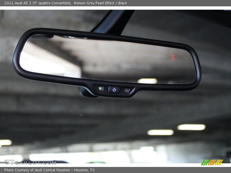 Meteor Grey Pearl Effect / Black 2011 Audi A5 2.0T quattro Convertible