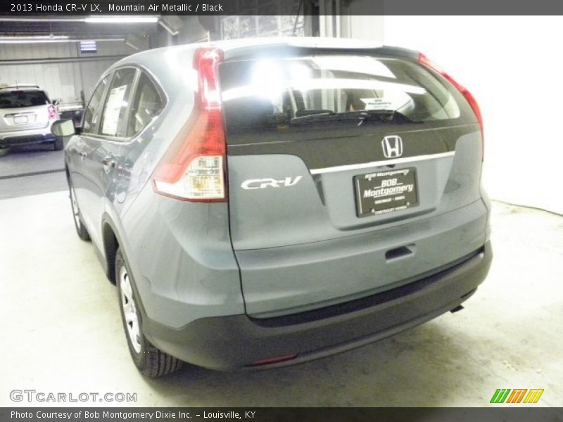 Mountain Air Metallic / Black 2013 Honda CR-V LX