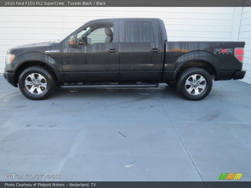 Tuxedo Black / Black 2010 Ford F150 FX2 SuperCrew