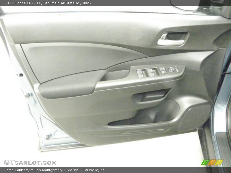 Mountain Air Metallic / Black 2013 Honda CR-V LX