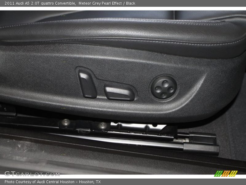 Meteor Grey Pearl Effect / Black 2011 Audi A5 2.0T quattro Convertible