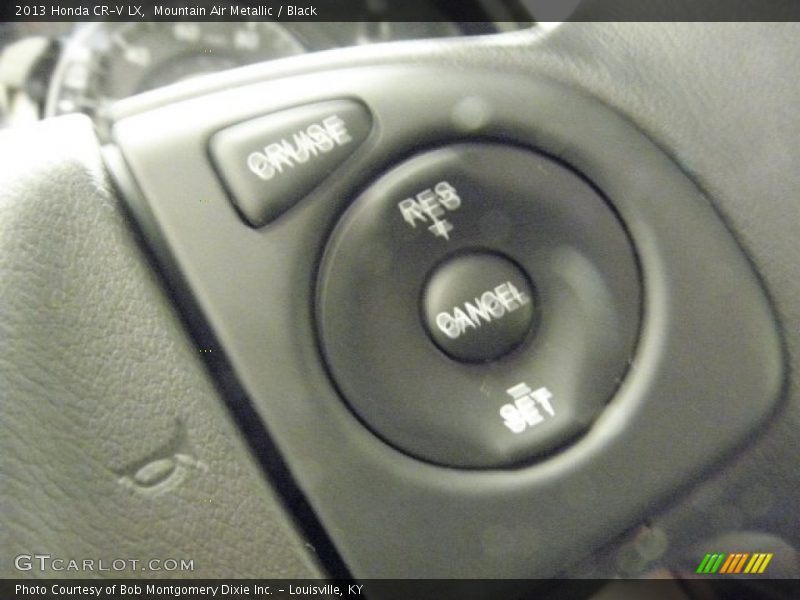 Mountain Air Metallic / Black 2013 Honda CR-V LX