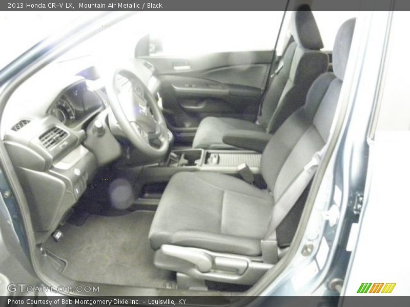 Mountain Air Metallic / Black 2013 Honda CR-V LX