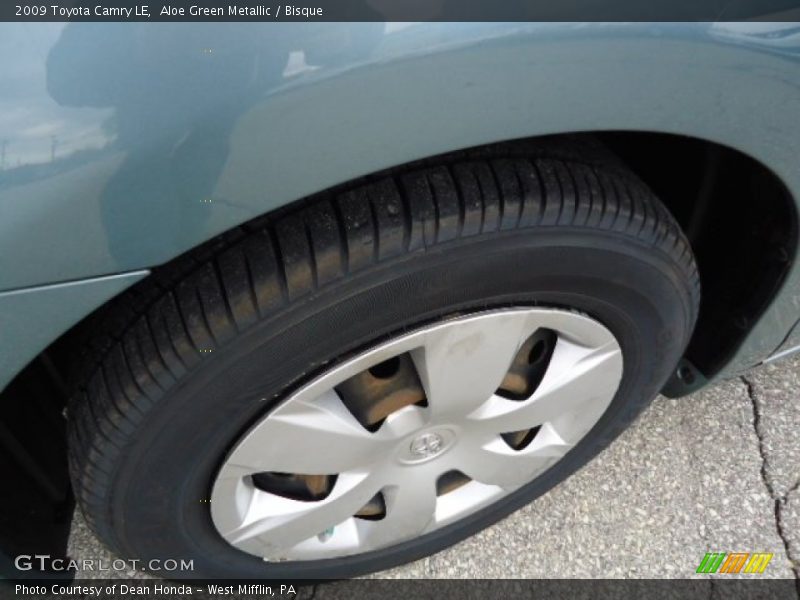 Aloe Green Metallic / Bisque 2009 Toyota Camry LE
