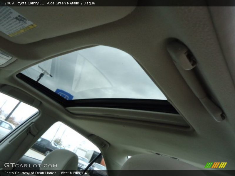 Aloe Green Metallic / Bisque 2009 Toyota Camry LE