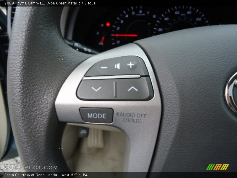 Aloe Green Metallic / Bisque 2009 Toyota Camry LE