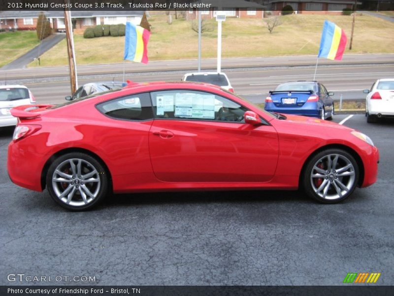  2012 Genesis Coupe 3.8 Track Tsukuba Red