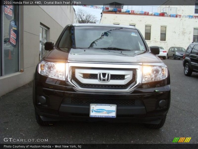 Crystal Black Pearl / Black 2010 Honda Pilot LX 4WD