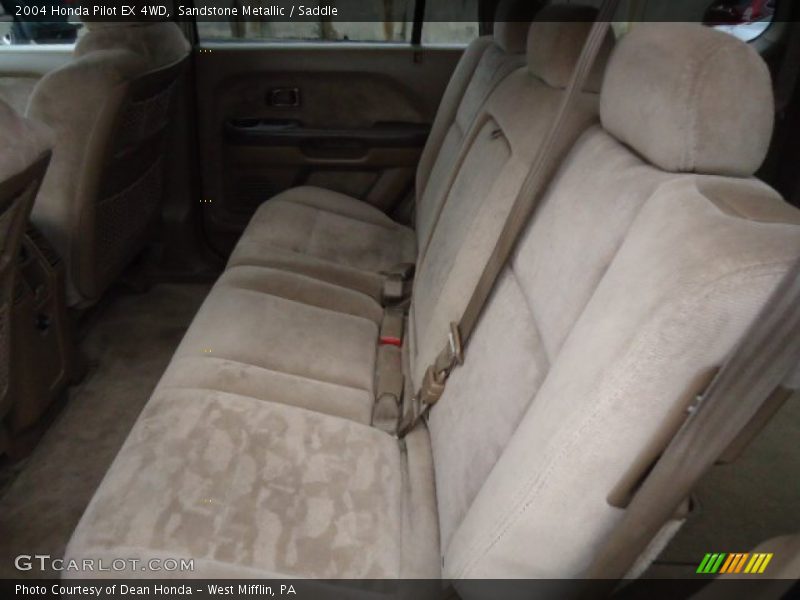 Sandstone Metallic / Saddle 2004 Honda Pilot EX 4WD
