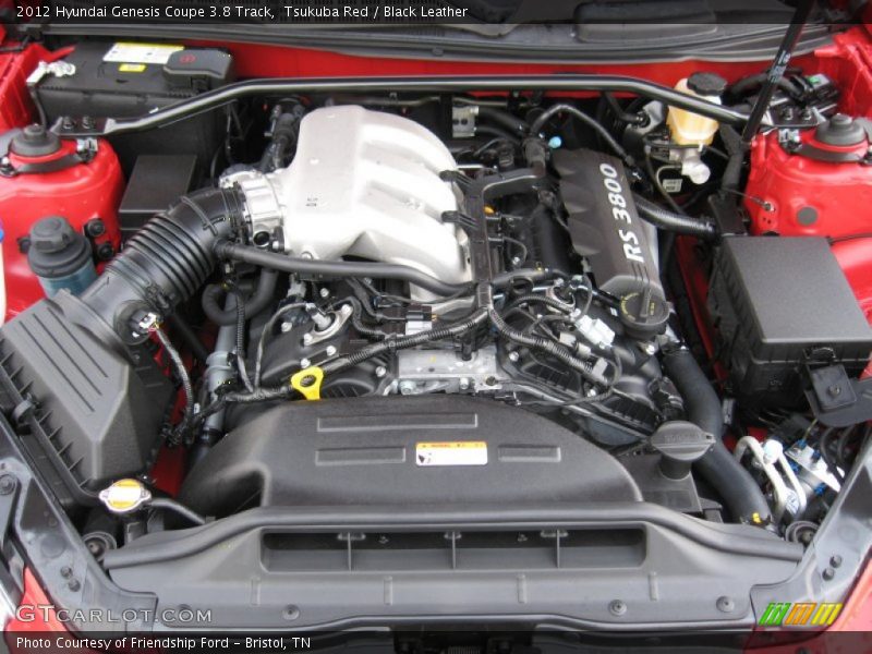  2012 Genesis Coupe 3.8 Track Engine - 3.8 Liter DOHC 24-Valve Dual-CVVT V6