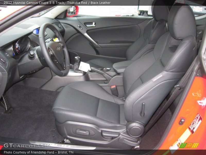  2012 Genesis Coupe 3.8 Track Black Leather Interior