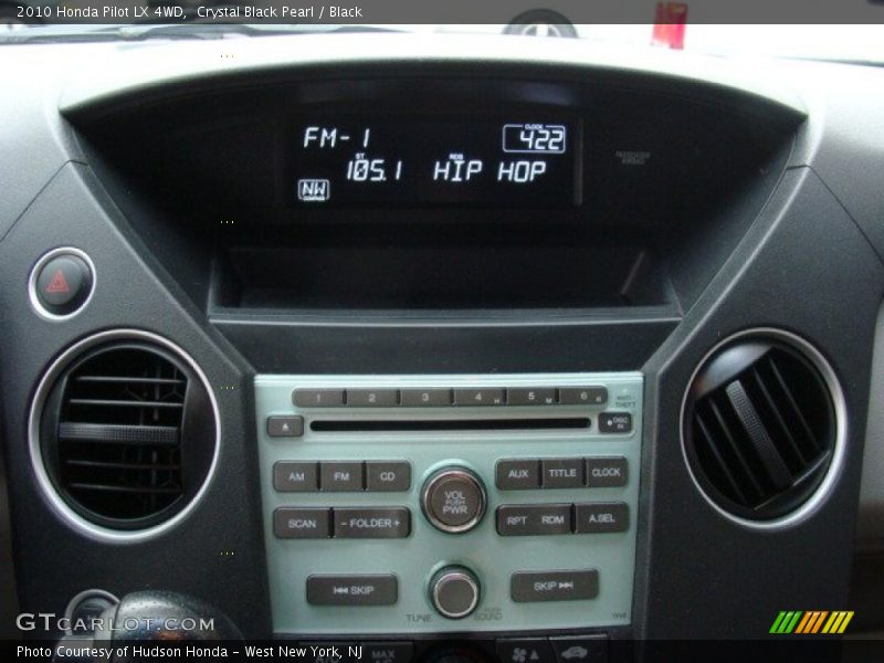Crystal Black Pearl / Black 2010 Honda Pilot LX 4WD