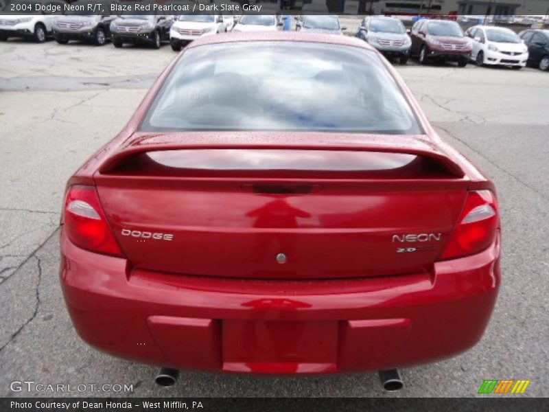 Blaze Red Pearlcoat / Dark Slate Gray 2004 Dodge Neon R/T