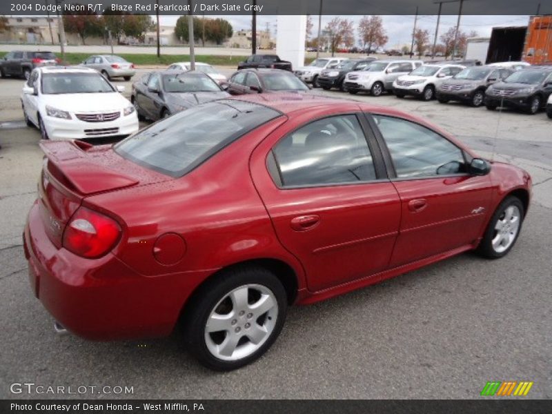 Blaze Red Pearlcoat / Dark Slate Gray 2004 Dodge Neon R/T