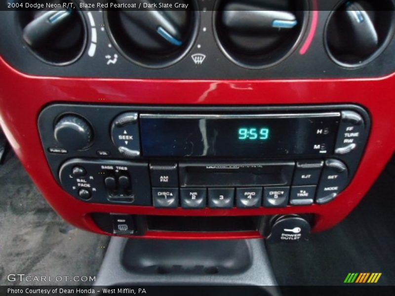Blaze Red Pearlcoat / Dark Slate Gray 2004 Dodge Neon R/T