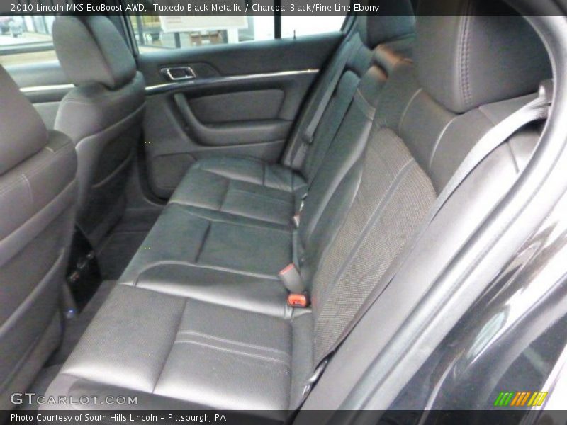 Rear Seat of 2010 MKS EcoBoost AWD