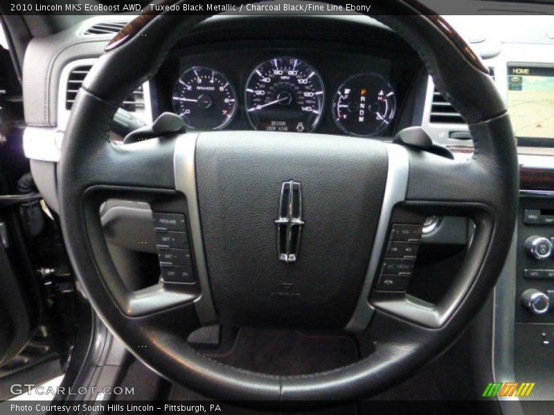 2010 MKS EcoBoost AWD Steering Wheel