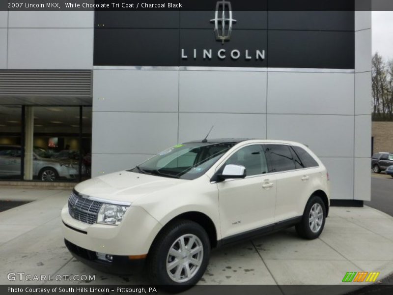 White Chocolate Tri Coat / Charcoal Black 2007 Lincoln MKX